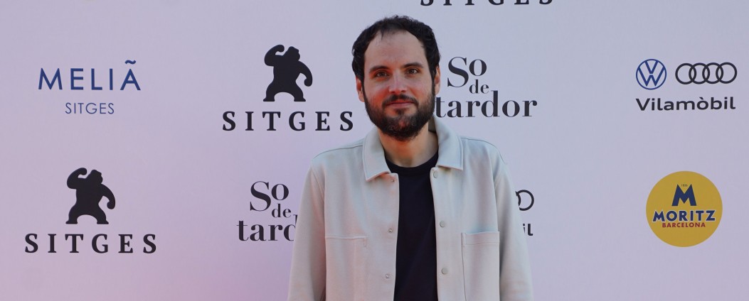 Imatge d'Alberto Evangelio al photocall del Festival de Sitges