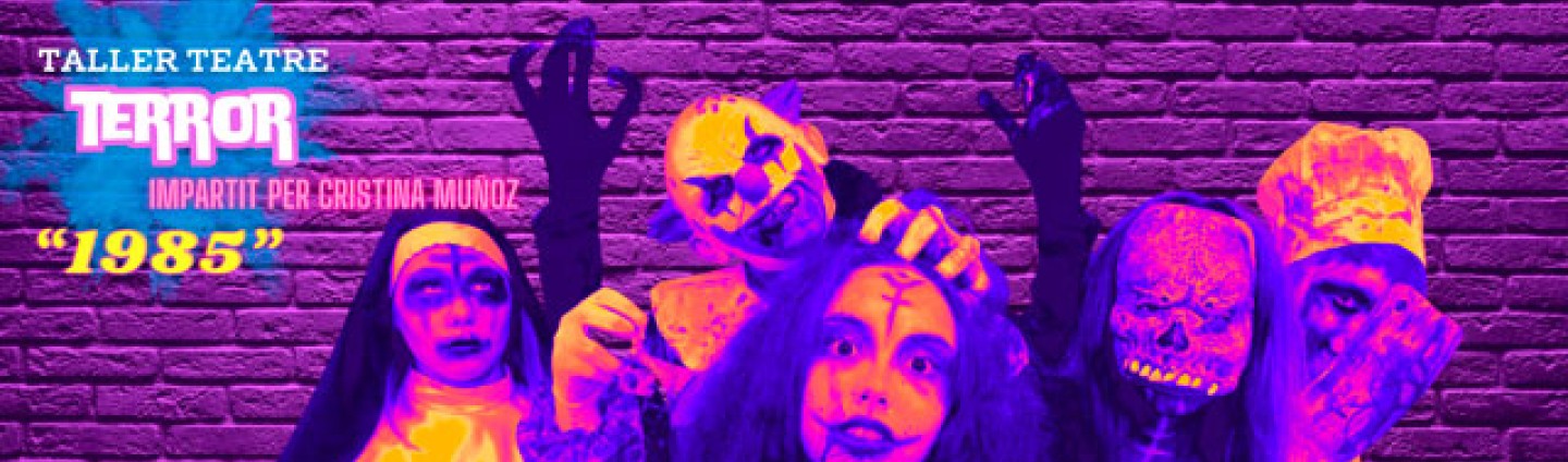 Cartel del taller AHURA TEATRE