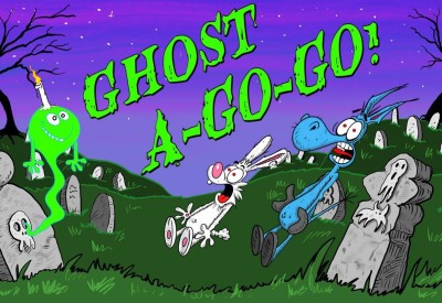 Dumb Bunny & Jackass: ghost a-go-go