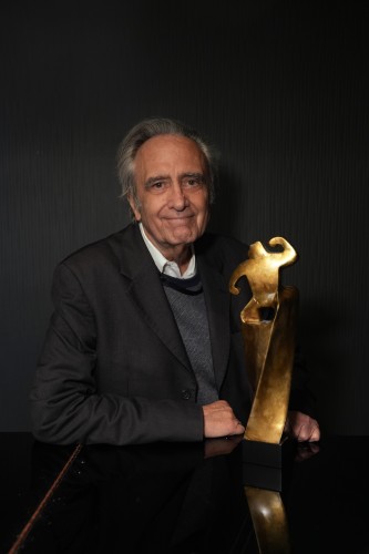 Joe Dante amb el seu Gran Premi Honorífic