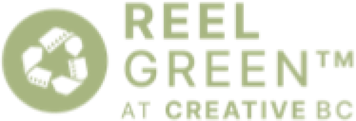 Logo reel green