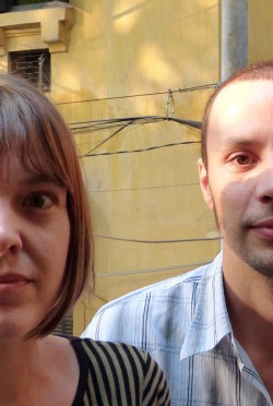 Stéphanie Lansaque and François Leroy