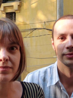 Stéphanie Lansaque and François Leroy